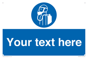 Custom use self contained breathing appliance